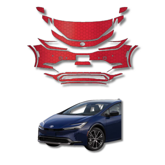 2023-2024 Toyota Prius Prime Pre-Cut Paint Protection Clear Bra PPF
