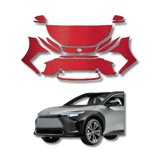 2023-2024 Toyota bZ4X Pre-Cut Paint Protection Film Clear Bra PPF