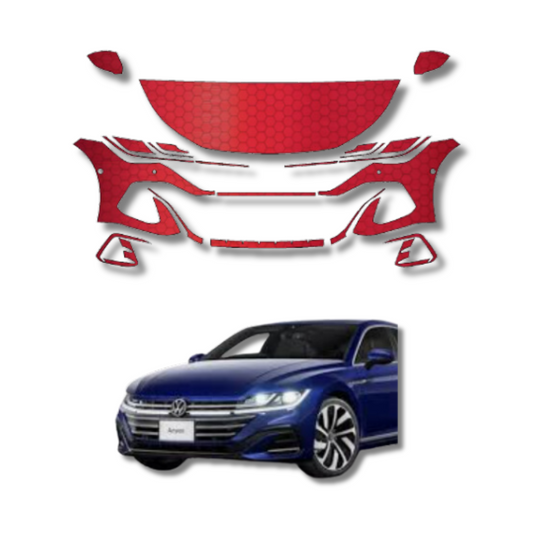 2021-2024 Volkswagen Arteon R-Line Pre-Cut Paint Protection Clear Bra PPF
