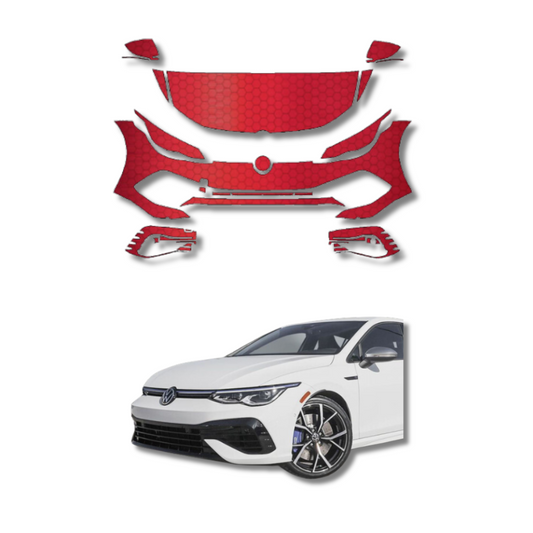 2022-2024 Volkswagen Golf R Pre-Cut Paint Protection Film Clear Bra PPF