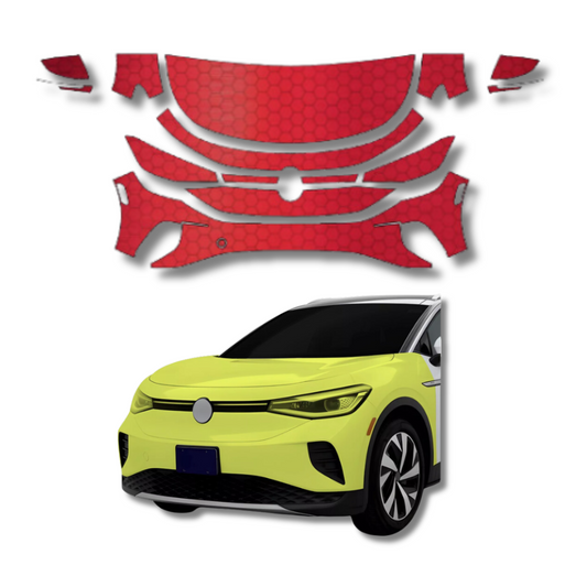 2021-2024 Volkswagen ID.4 Pre-Cut Paint Protection Film Clear Bra PPF